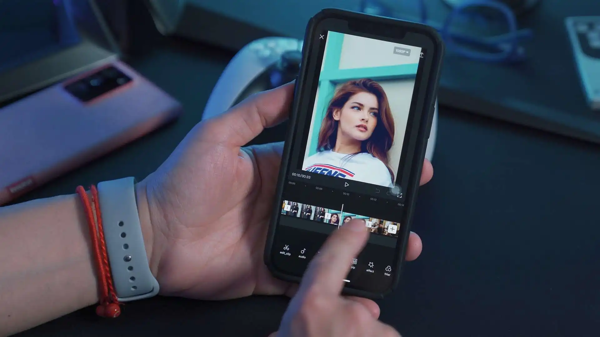 how to edit videos on android