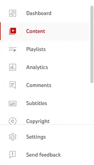 Click on content