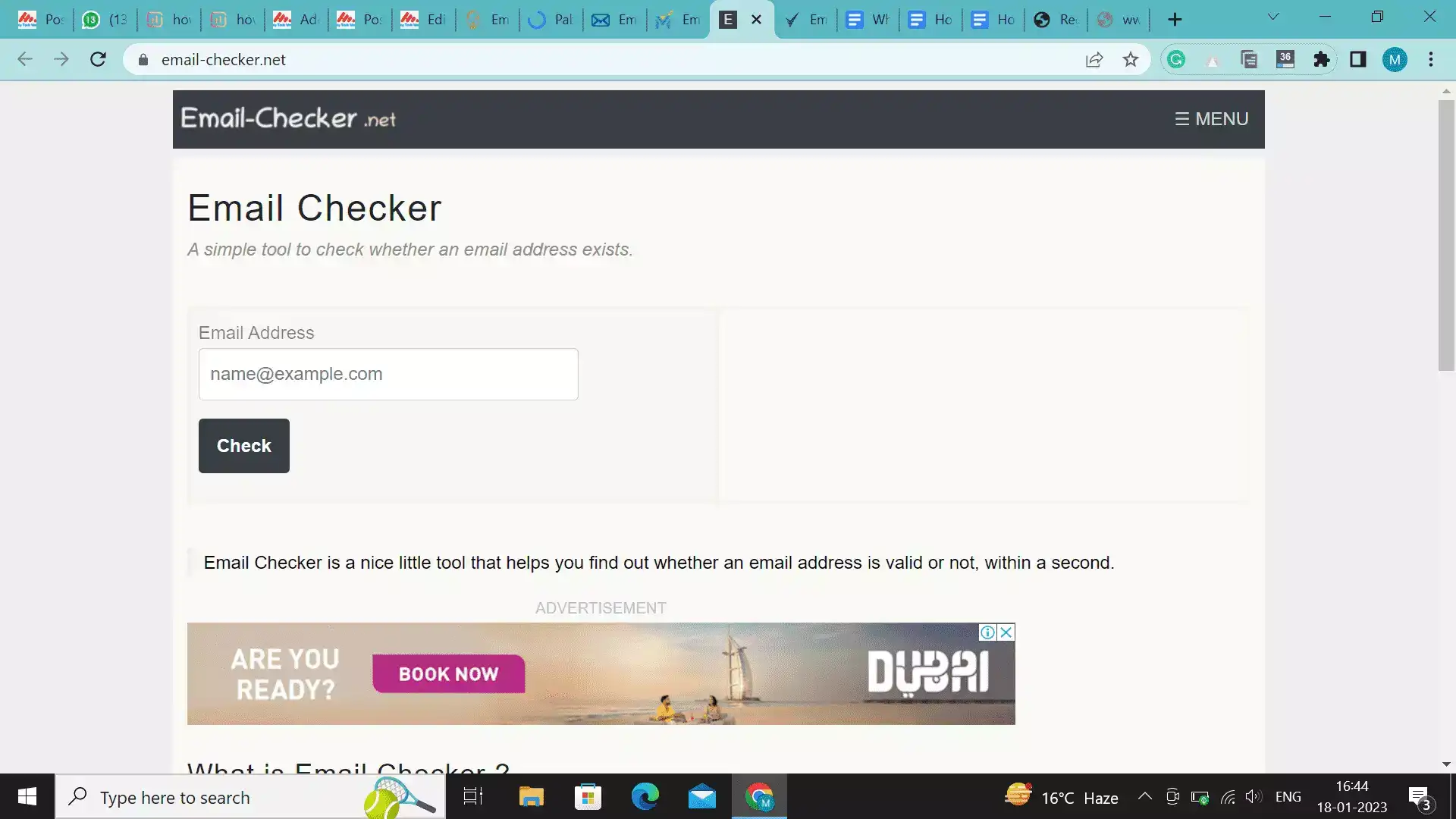How To Test If An Email Is Valid